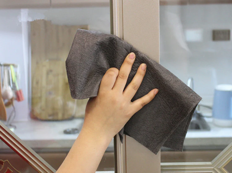 Ultra-Absorbent Microfiber Cleaning Cloths (Set of 10) - Image 7