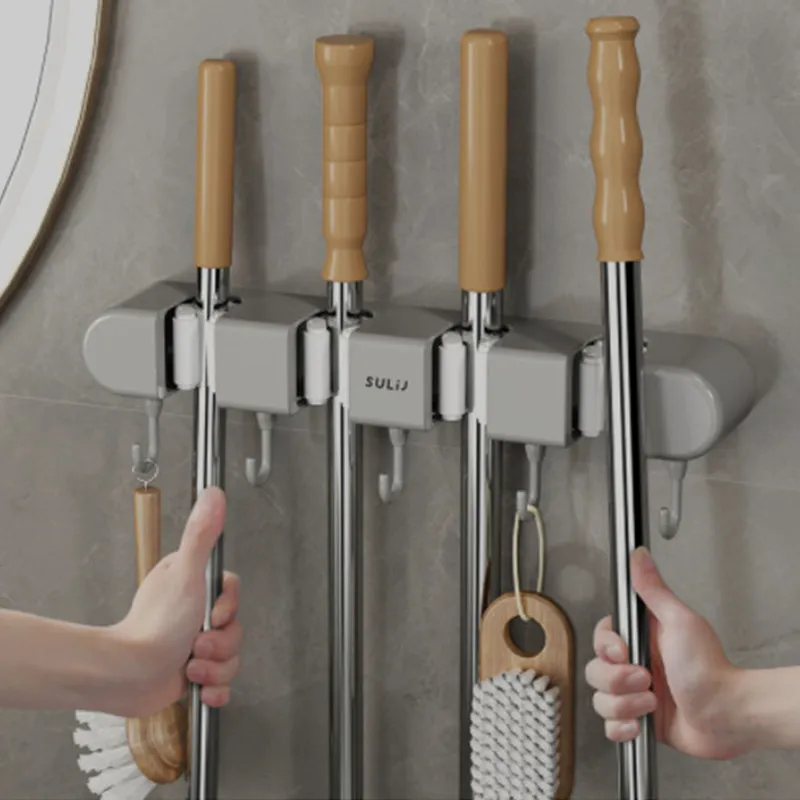 Wall-Mounted Mop Holder - Image 7