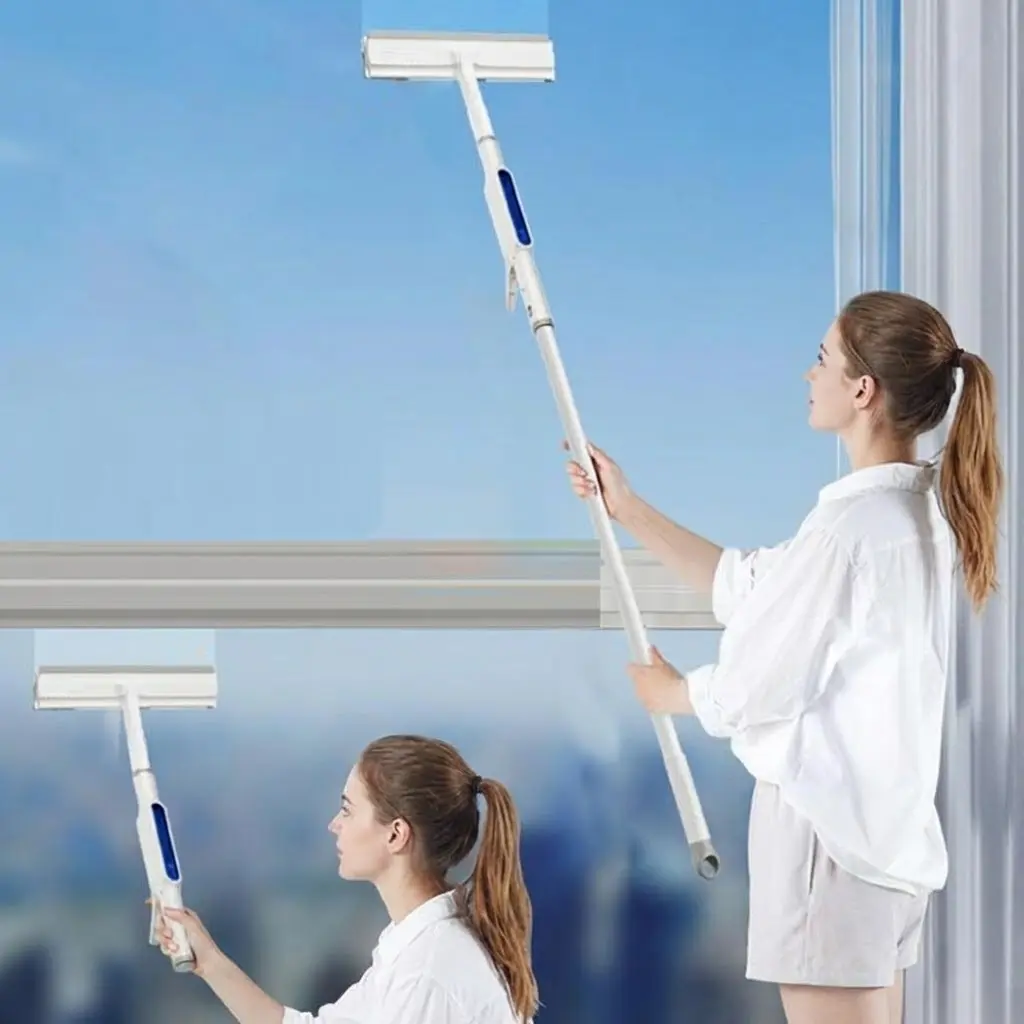 3-in-1 Window Cleaner with Built-In Spray Bottle - Image 2